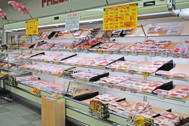精肉売り場